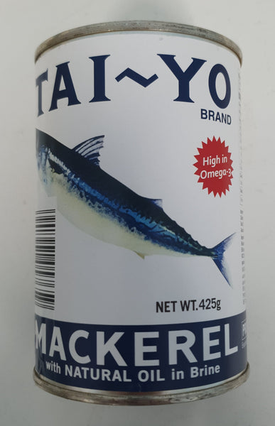 Tai-yo - Mackerel with Natural Oil in Brine 425g