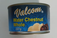 Valcom - Water Chestnut (Whole) 227g