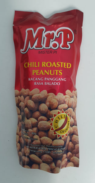 Mr.P - Chili Roasted Peanuts 80g