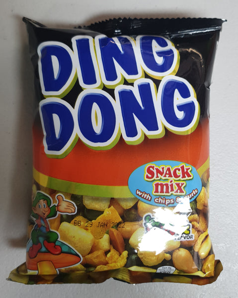Ding Dong - Snack Mix with Chips and Curls (Sweet & Spicy) 100g