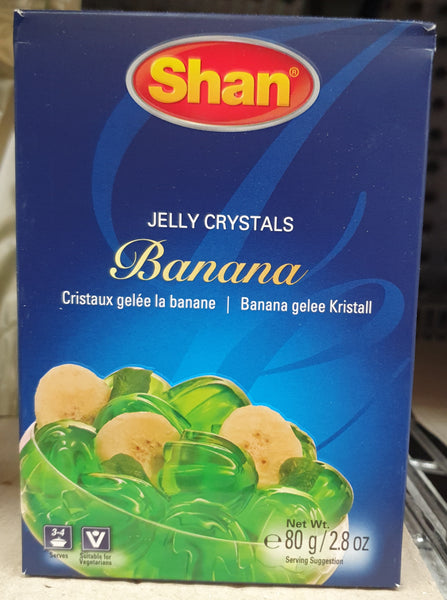 Shan - Jelly Crystals - Banana 80g
