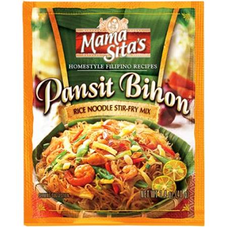 MamaSita Pansit Bihon Mix Rice Noodle Stir Fry Mix 40g - Mama Sita