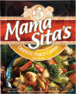 MamaSita Chop Suey/Pancit Canton Stir fry mix 40g  - Mama Sita