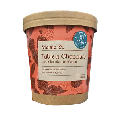 Manila St. - Tablea Dark Chocolate Ice Cream 500ml