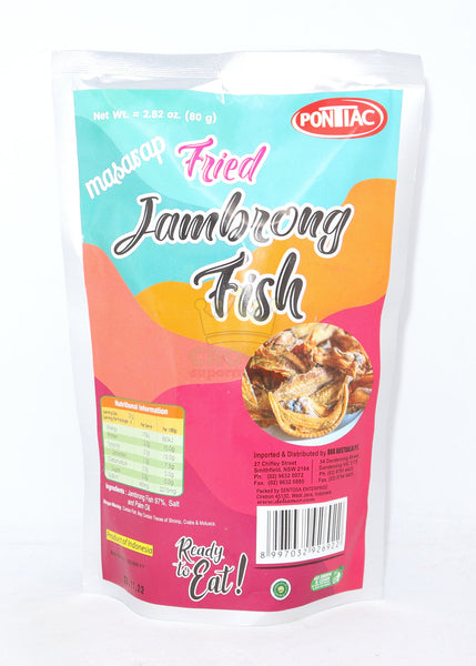Pontiac Fried Jambrong Fish 80g