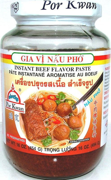 Por Kwan Beef Flavour Paste 454g