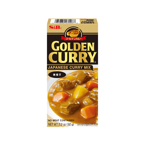 S&B Golden Curry Mix Hot 92g