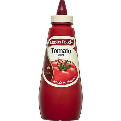 MasterFoods Tomato Sauce Squeezy Bottle 500ml