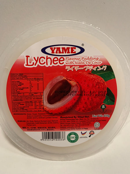 Yame Lychee Pudding 410g