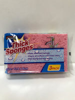 Durmaz Thick Sponges 3pk