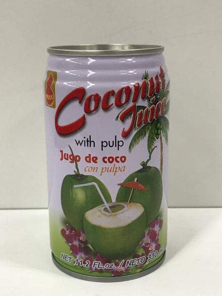Hulu Coconut Juice with Pulp 330ml