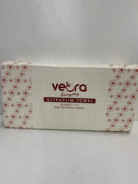 Veora Ultra Slim Towel 150 sheets
