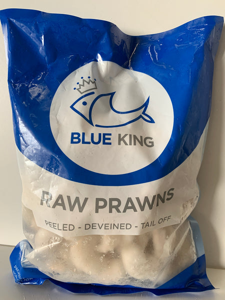 Blueking Raw Prawns Peeled 26/30 700g