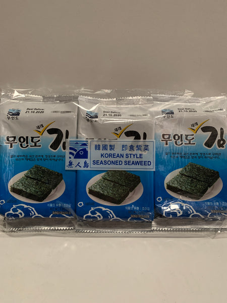 Korean Style Seaweed 3x6g
