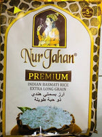 Nur Jahan Premium Basmati Rice - 5kg - NurJahan