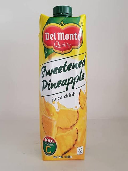 Del Monte Sweetened Pineapple Juice 1L - DelMonte