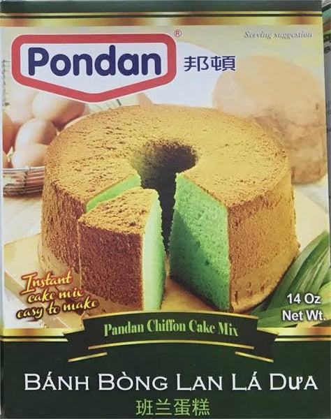 Pondan Chiffon Pandan Cake Mix - 400g : Amazon.co.uk: Grocery