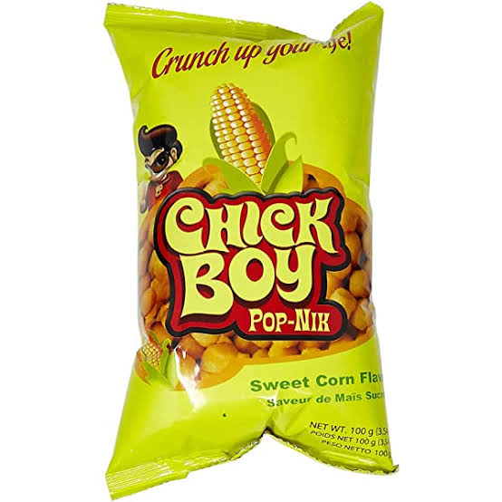 Chick Boy Pop-Nik Sweet Corn Flavour 100g