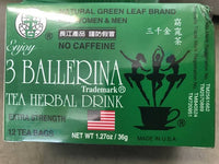 3 Ballerina Tea Extra Strength 12s