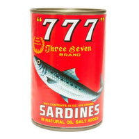 777 Sardines in Oil & Salt 425g