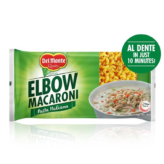 Delmonte Elbow Macaroni Italian 1kg - Del Monte