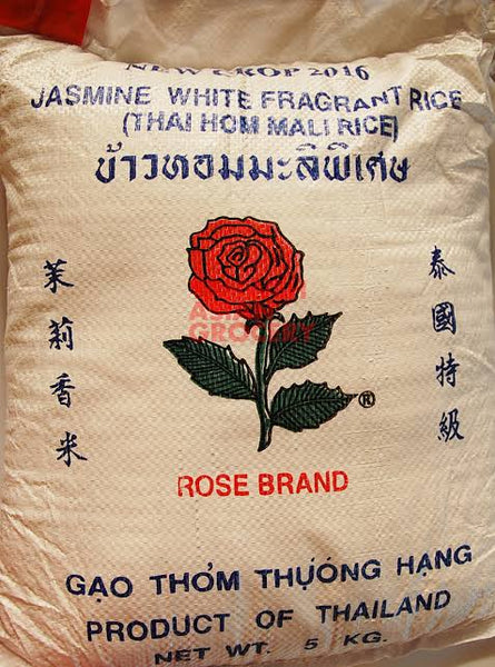 Rose Jasmine White Fragrant Rice 5kg