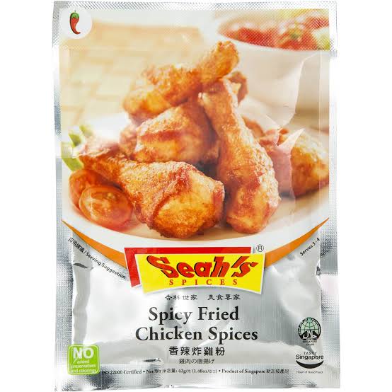 Seah's Spicy Fried Chicken Spices 42g