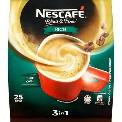 Nescafe Mild 3in1 25x19g