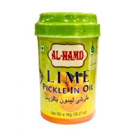 Lime Pickle in Oil 1kg - Al-Hamd Brand